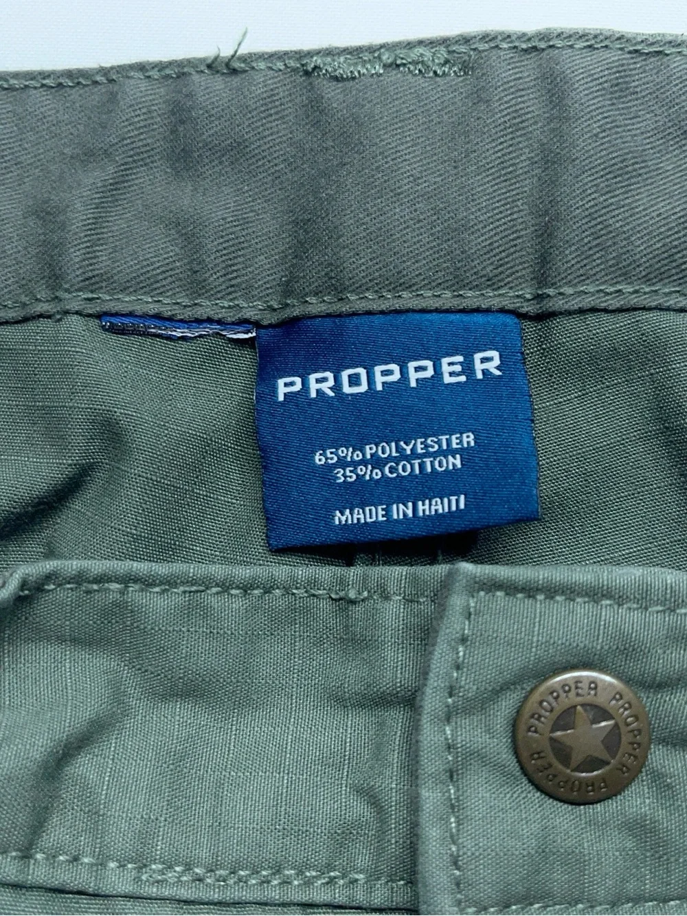 Propper Cargo Pants Mens 36x30 Green Heavy Ripstop Combat Military Tactical
